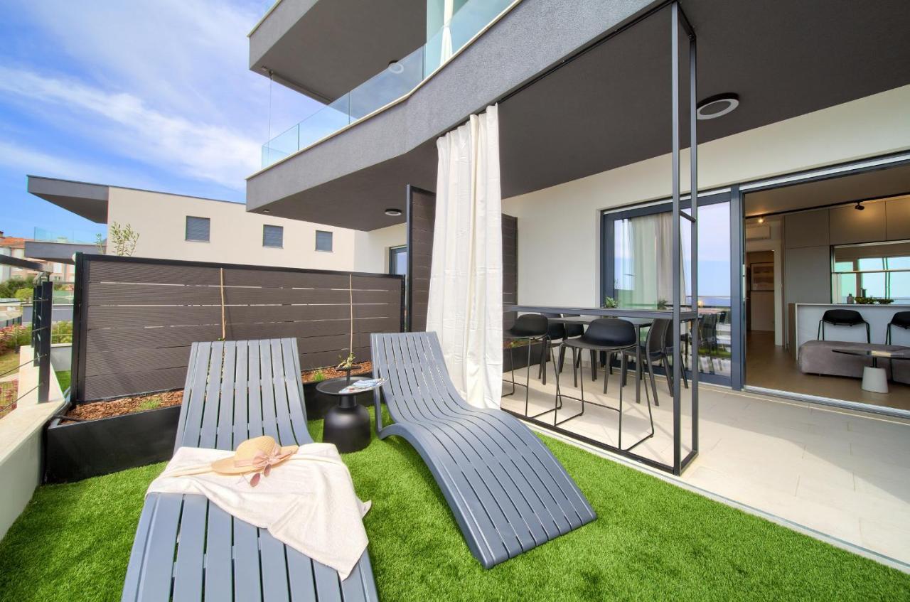 Apartment Diamar With Seaview 克尔克 外观 照片