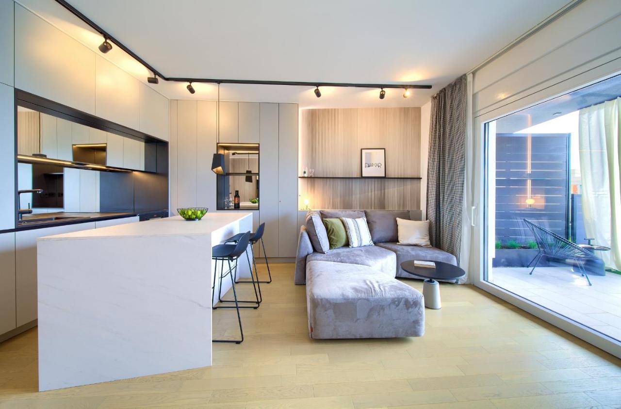 Apartment Diamar With Seaview 克尔克 外观 照片