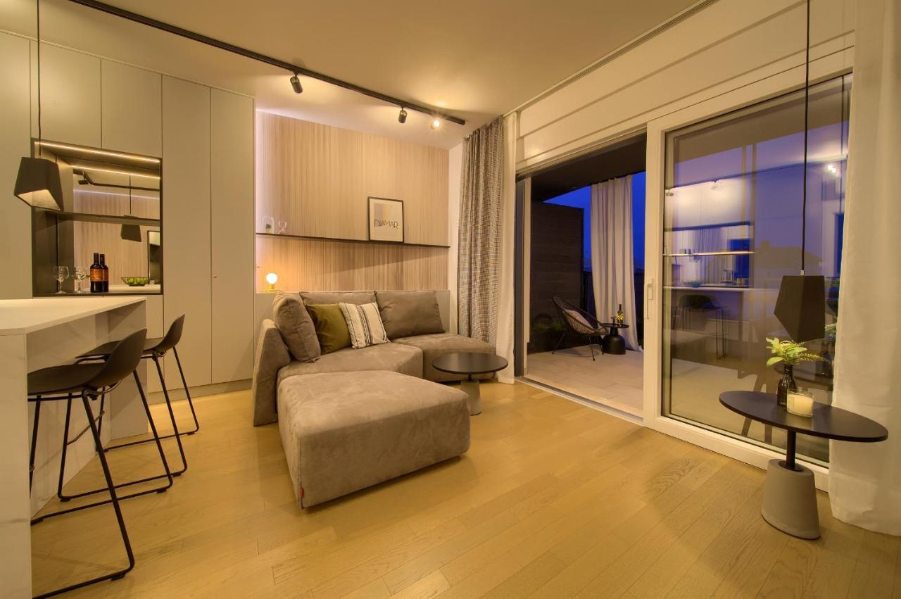 Apartment Diamar With Seaview 克尔克 外观 照片